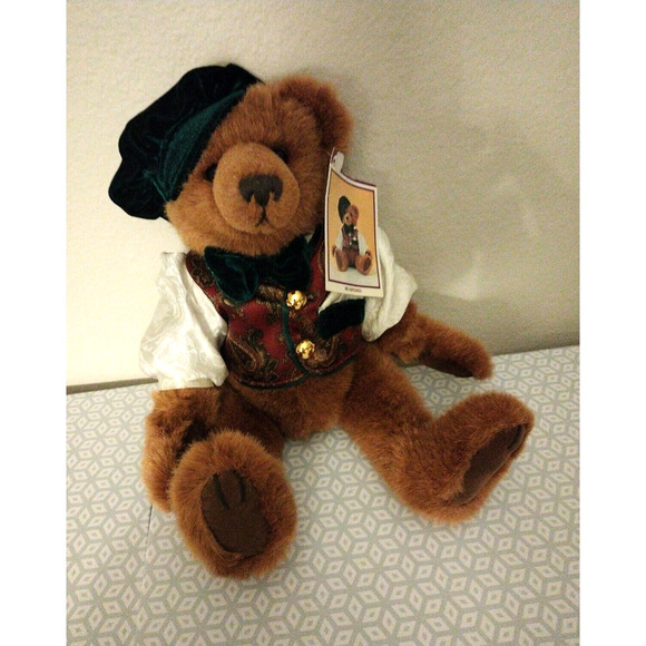 Vintage Fine Toy Company REALISTIC TEDDY BEAR Brown Stuffed Toy w original TAGS - Picture 14 of 14